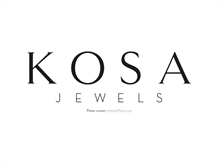 Tablet Screenshot of kosajewels.com